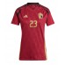 Maillot de foot Belgique Arthur Vermeeren #23 Domicile vêtements Femmes Europe 2024 Manches Courtes